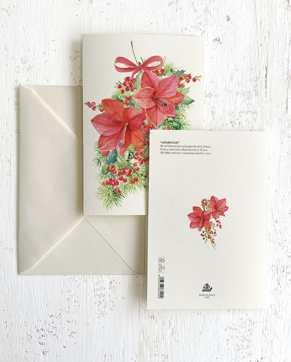 Card "Amaryllis"