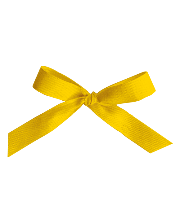 Cotton Ribbon - Yellow