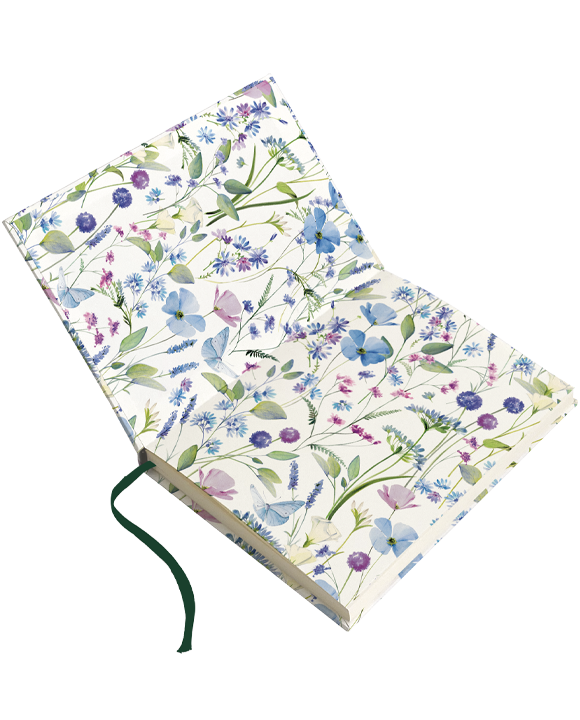 Cuaderno tapa dura "Composizione floreale di primavera"