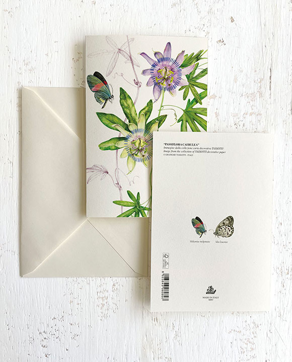 Card "Passiflora caerulea"