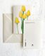 Card "Tulipani gialli"