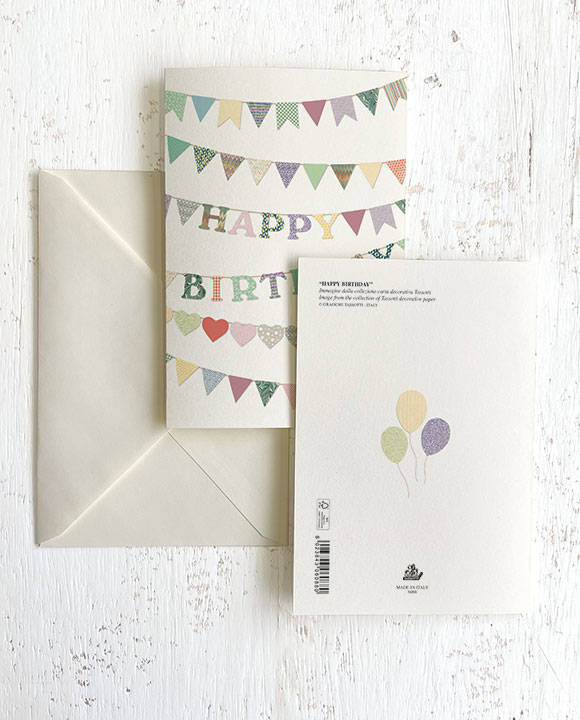 Carte "Happy birthday"