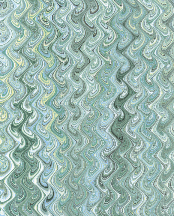 Papier "Marmorizzata verde"