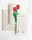 Card "Tulipani rossi"