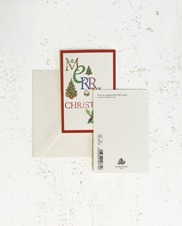 Card "Merry Christmas"