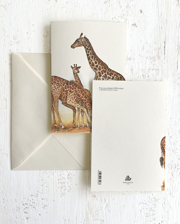 Card "Giraffe"