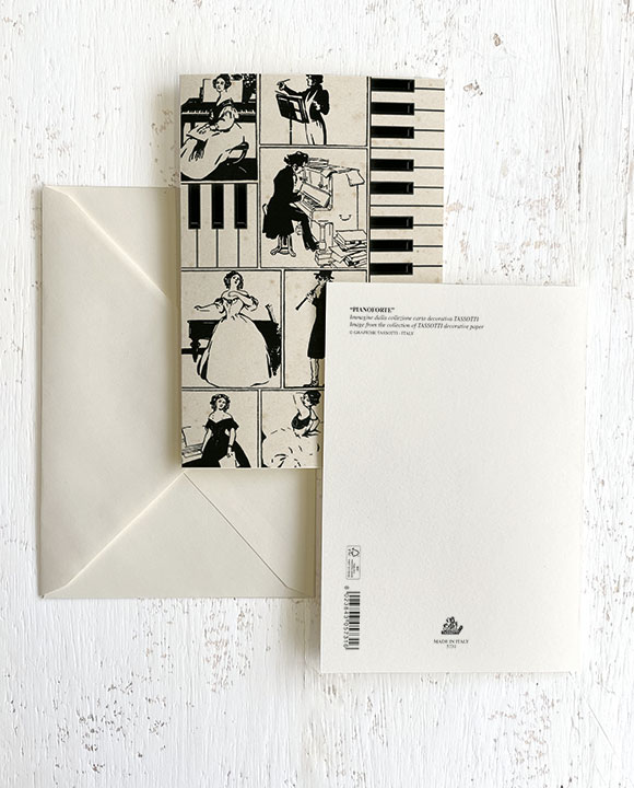 Card "Pianoforte"