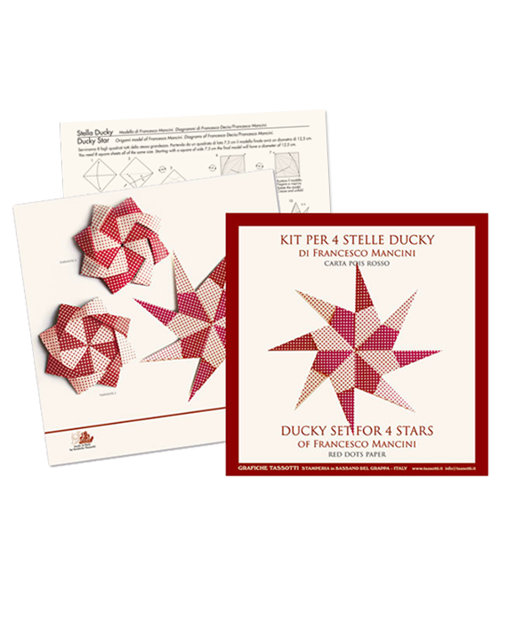 Kit Estrella Ducky "Pois rosso"