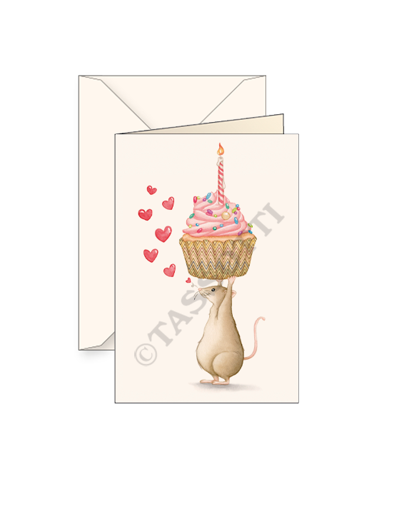 Tarjeta "Party - Cupcake"