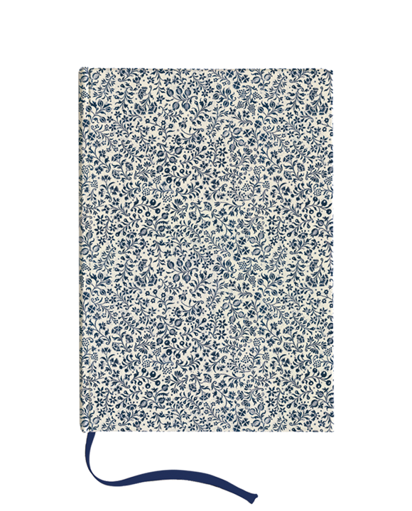 Hard cover book "Rem. Fiorata blu"