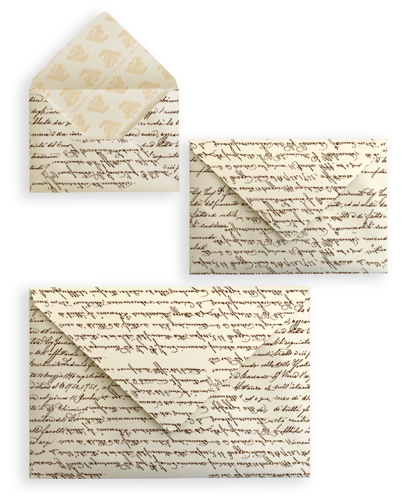 Fancy envelopes "Scrittura"