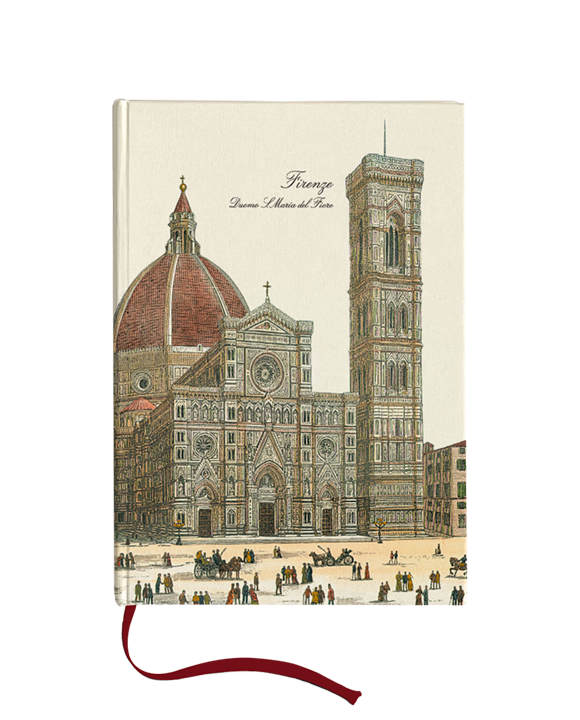Hard cover book "Firenze"