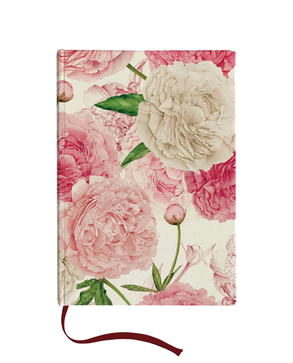 Hard cover book A5 "Peonie"