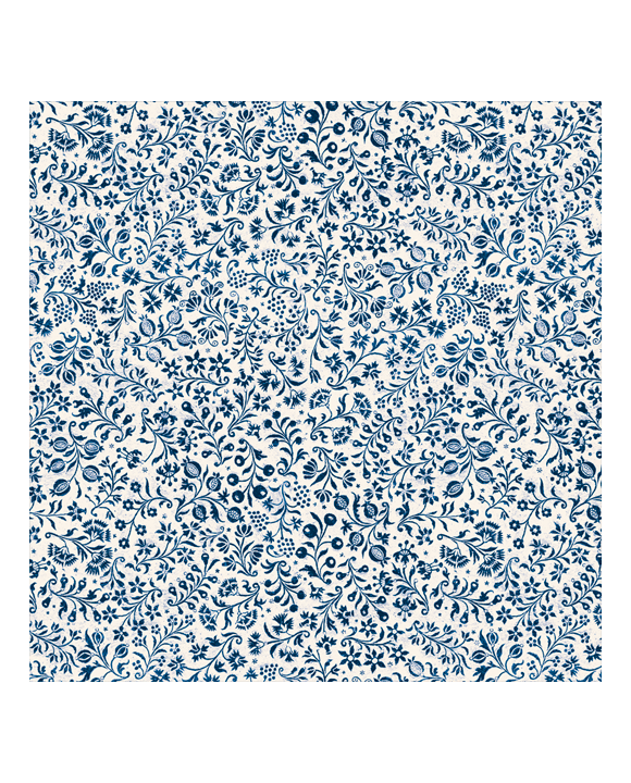 Origami Paper "Remondini fiorata blu"