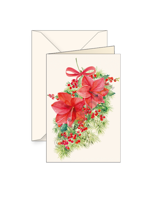 Card "Amaryllis"