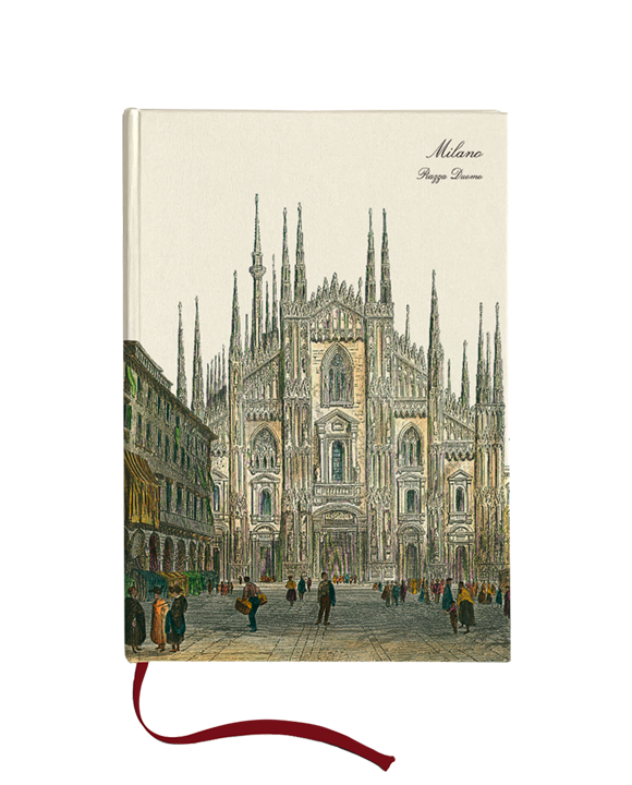 Hard cover book "Milano"