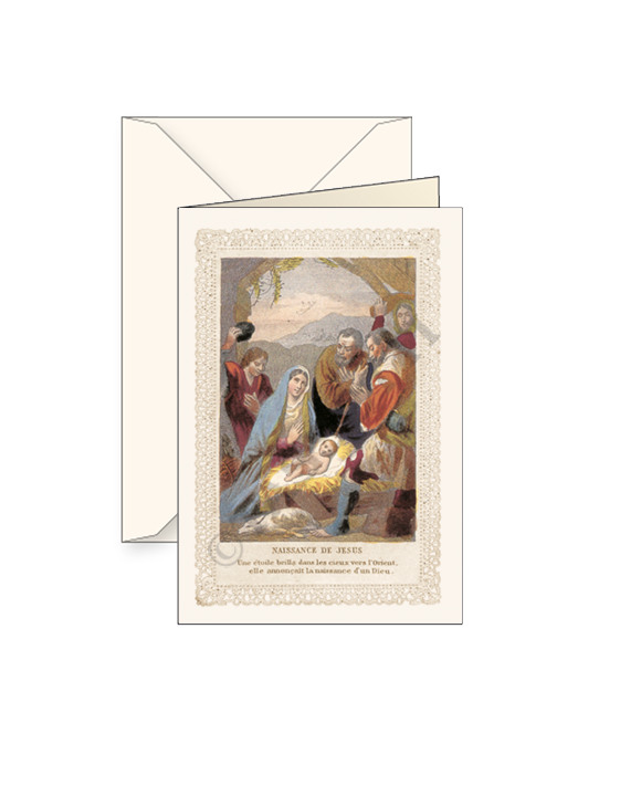 Card "Naissance de Jesus"